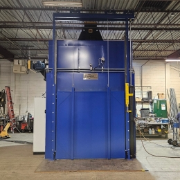 Gas-Fired Batch Oven for Heat Treating Amorphous Metal Cores